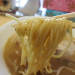 中華そば うりぼう - 中細ストレート麺