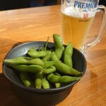 炭火焼肉ぐら - チャージ(枝豆)330円