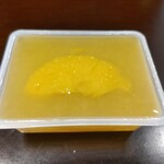 青木松風庵 - おれんじ(ゼリー)。