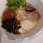 みなとや - 塩ラーメン　味玉トッピング