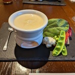 空蝉亭 - バーニャカウダ  京野菜