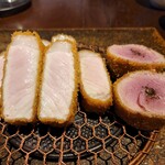 空蝉亭 - 鹿児島県産 南州ポーク 熟成ロース  ヘレかつ