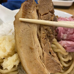 煮干らーめん 川むら - 厚切りバラチャーシュ