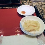 茜屋 すしぎん - がり　ベタベタ甘くないものでした。