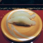 茜屋 すしぎん - 旬のアオリイカ　身がフツフツとして、甘みもありました。