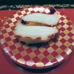 茜屋 すしぎん - 兵庫産明石だこ　しまった身で、噛めば噛むほど旨味が出てくるおいしいタコです。