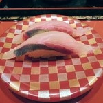 茜屋 すしぎん - 香川産のしまあじ　身の弾力感と、くせのない味わい。