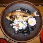兵部 - 鯛の宝楽焼き