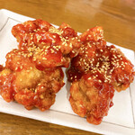 韓国居酒屋Pocha - ヤンニョムチキン