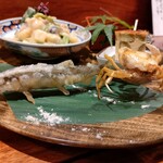 和創作 太 - 稚鮎が立ってる。