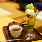 Zagetsukazuha - 抹茶づくしの極みパフェ (￥1,100)