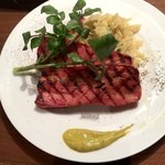 クラフトビアマーケット - 厚切りベーコンのグリル　ザワークラウト添え