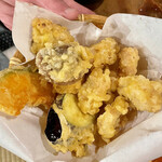 타이슈우 야키니쿠・내장구이 덴푸라 사코이 식당 - 호르몬 튀김