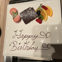 焼肉うしごろ 横浜店 - サプライズのケーキ　2022.05