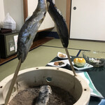 湯の峯荘 - アマゴの塩焼き