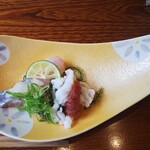 洛菜 - 太刀魚と鱧等の酢の物