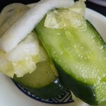 あいみつ苑 - 香の物 アップ