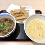 神宮屋　勘助 - 肉汁釜揚げうどん