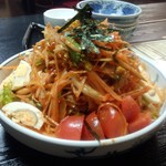 西八焼肉 - 大根MIXサラダ(特)　2013.3