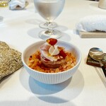 レストラン サンパウ - パンセタ(猪豚のパンチェッタとプチトマト)