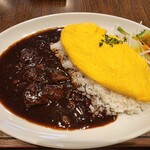 ビストロ福昇亭 - 特製ハヤシライス  オムレツ添え