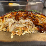 はな - 断面ショー。ご飯のボリュームがたっぷりでした