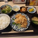 鶏焼肉東京 - 唐揚定食