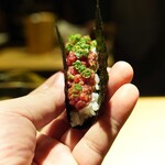 鈴田式 - かいのみの手巻き寿司