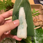 御料理 まつ山 - ・烏賊の笹寿司