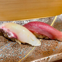 鮨 イシジマ 新富店 - ①かんぱち？・赤身