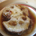 龍天門 - 蓮根挟みの飲茶