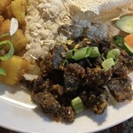 ミテリレストラン＆スパイス屋 ネパール食堂 - カジャセットのアップ