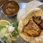 印度料理シタール - タンドーリランチセット！【チキンカレー】
