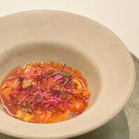 アニエルドール - サクラマス とうもろこし パプリカ