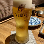 Wagyuumatsushita - エビス生ビール ¥780