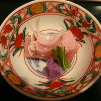 炭火割烹 いふき - ２皿目は大トロの炙り