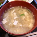 さくら本店 - (ﾗﾝﾁ)さくら定食 具だくさん味噌汁　2022.5.31