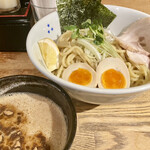 Mitsuboshi Seimenjo - 特製濃厚つけ麺（特盛：2玉300g）¥1070