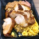 まいばすけっと - 料理写真:若鶏照焼と玉子･鶏そぼろ弁当￥298　2022.6.2