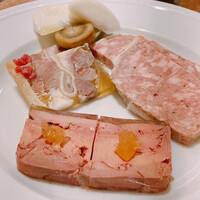 シャルキュ - 3種のシャリュキュトリー盛り合わせ