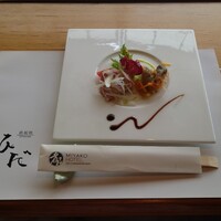 鉄板焼 ひだ - 豚肉のパテと鯖のエスカベッシュ