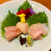 炭焼 うな富士 天白別邸 - 刺し盛り