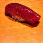 鮨 さかい - 赤身、鮪は境港旋網、153kg