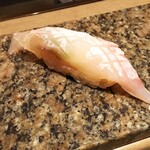 すし源 - ハタ塩レモン