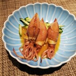 すし源 - ホタルイカの酢味噌和え