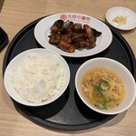 九分小籠包 - 鶏と揚げナスの味噌炒め【2022.6】