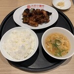 九分小籠包 - 鶏と揚げナスの味噌炒め【2022.6】