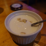 BHINTUNA DINING - サービスで頂いたヨーグルトデザート