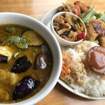 カメイノ食堂 - グリーンカレー