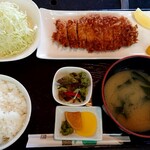 ゆき藤 - ロースカツ定食「ほたか」